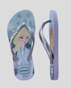 Kids' Slim Frozen Princess Thongs