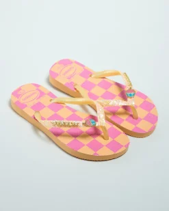 Kids' Slim Glitter Thongs