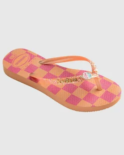 Kids' Slim Glitter Thongs