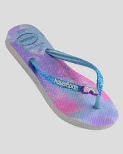 Kids' Slim Glitter Thongs
