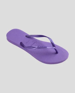 Kids' Slim Metallic Thongs