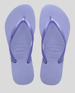 Kids' Slim Metallic Thongs