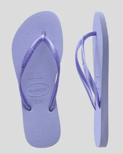 Kids' Slim Metallic Thongs