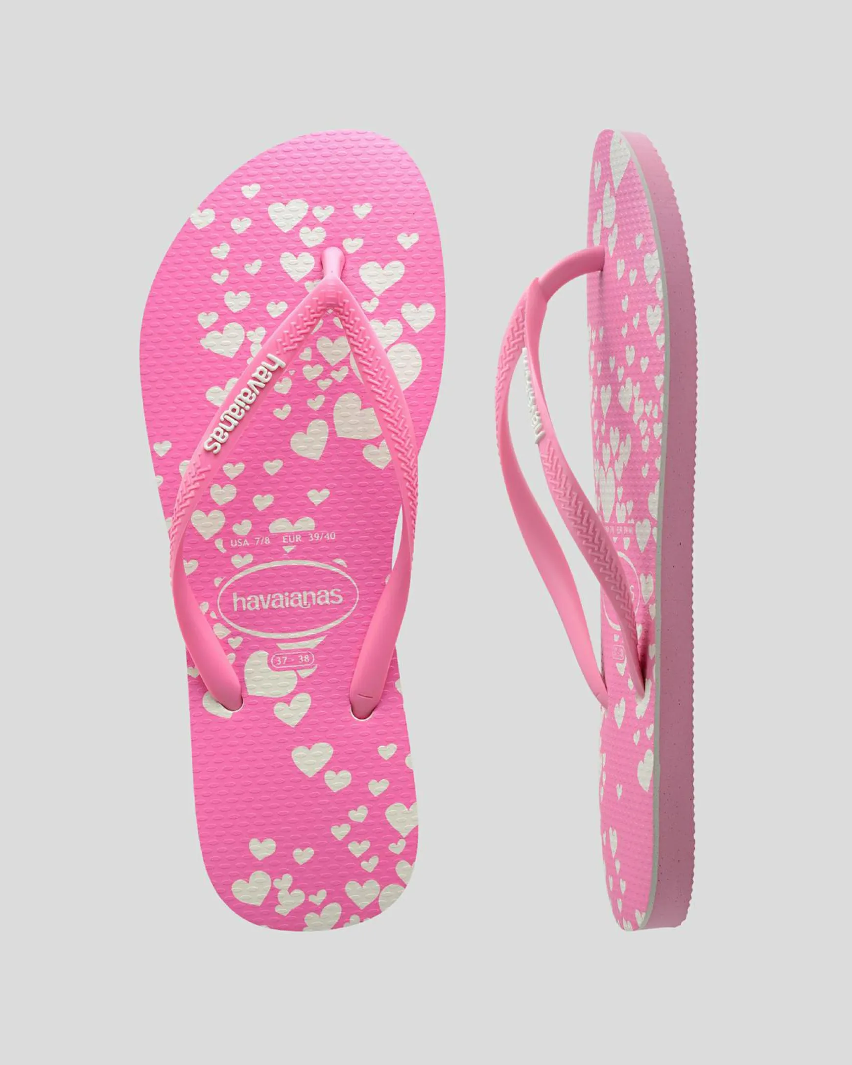 Kids' Slim Mini Hearts Thongs