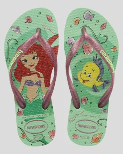 Kids' Slim Princess Ariel Thongs