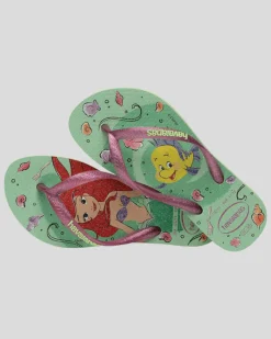 Kids' Slim Princess Ariel Thongs