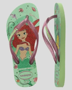 Kids' Slim Princess Ariel Thongs
