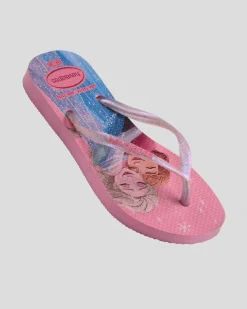 Kids' Slim Princess Frozen Thongs