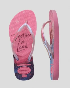 Kids' Slim Princess Frozen Thongs