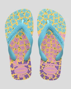 Kids' Top Flores Thongs