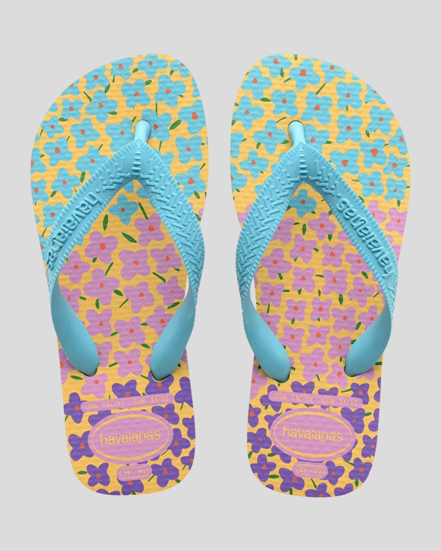 Kids' Top Flores Thongs