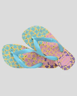Kids' Top Flores Thongs