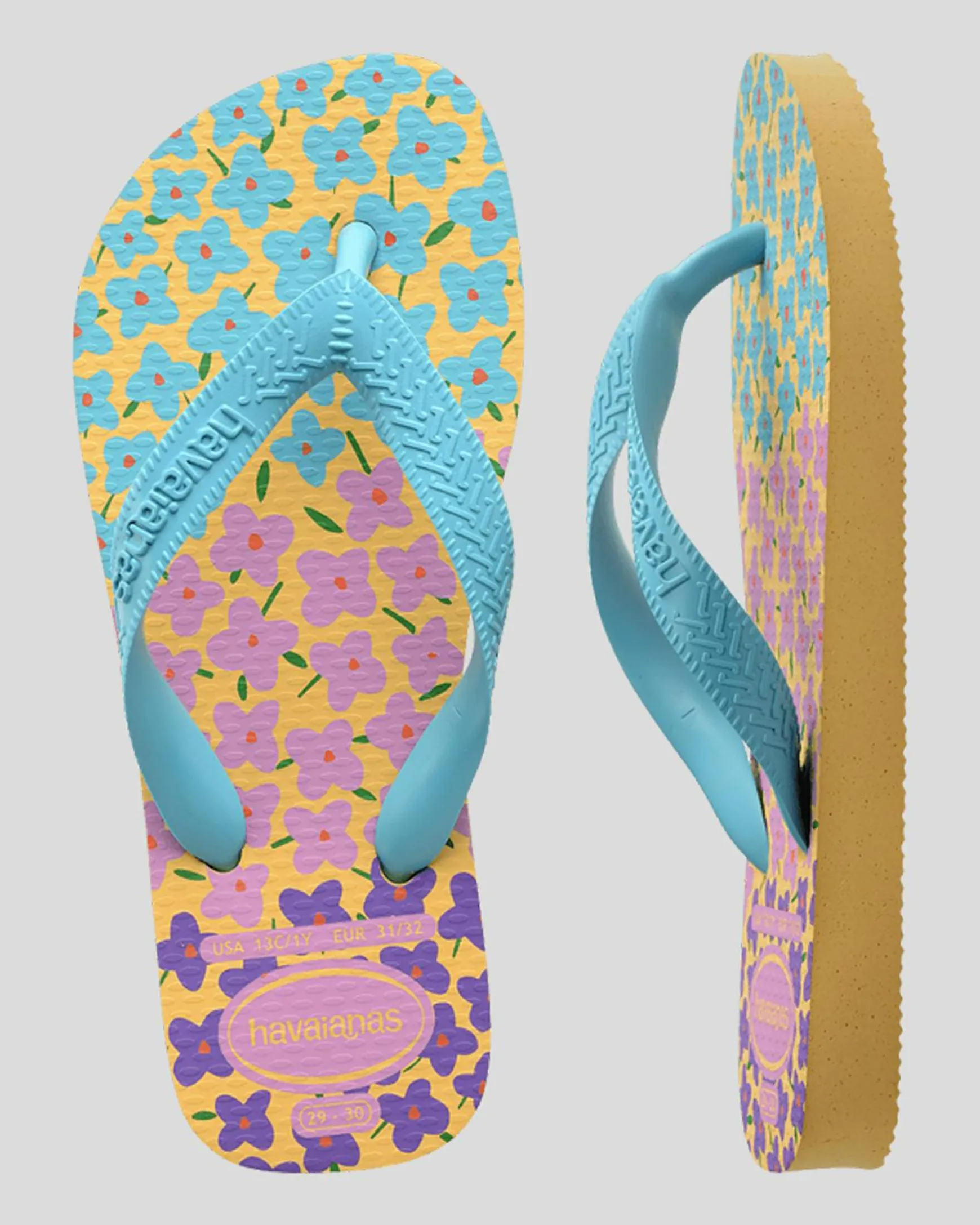 Kids' Top Flores Thongs