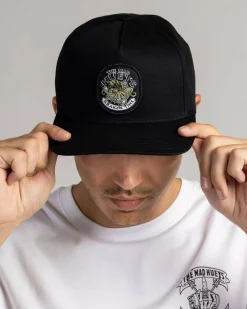 Kraken Port Hole Snapback Cap