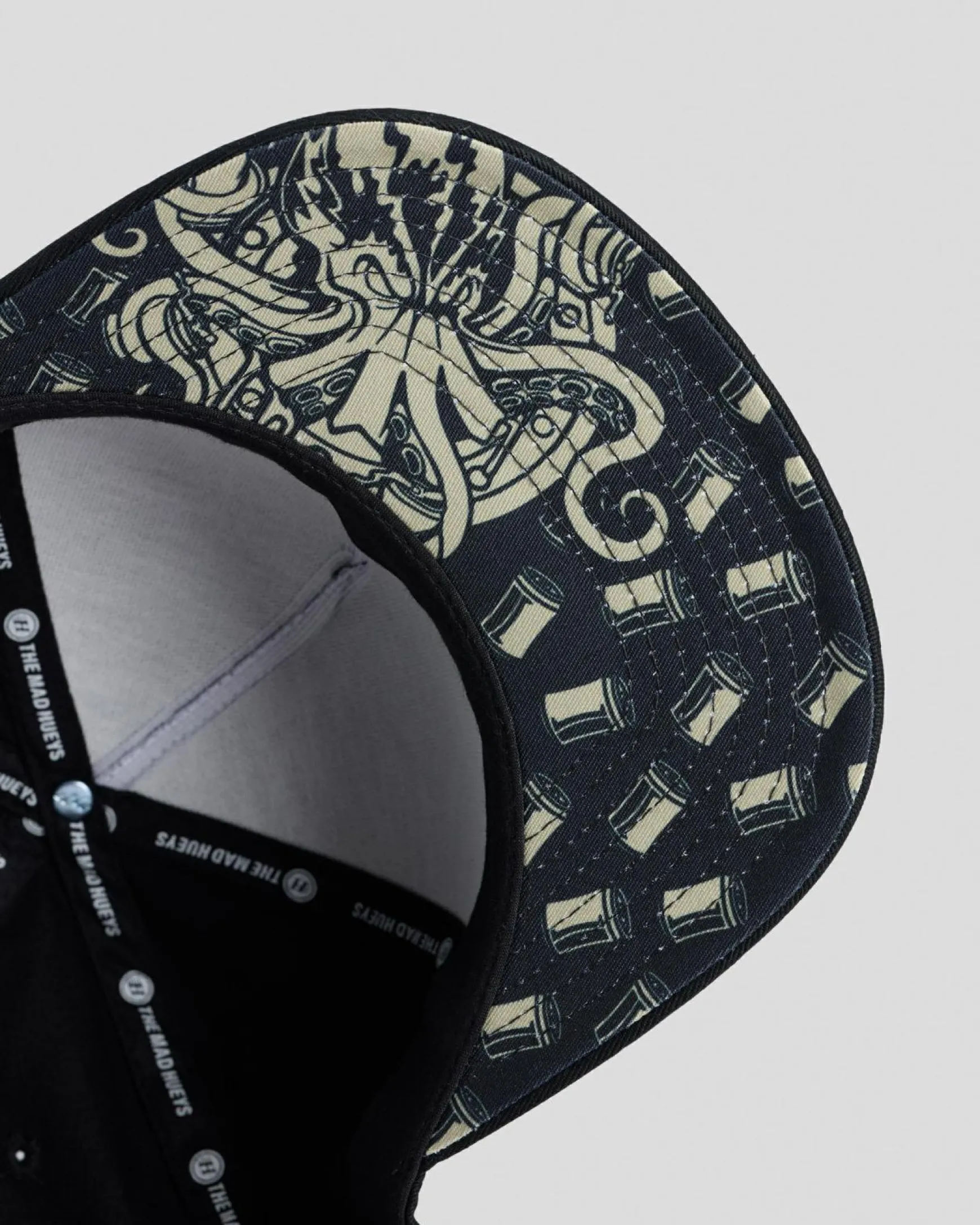 Kraken Port Hole Snapback Cap