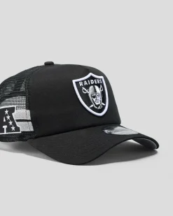 Las Vegas Raiders 9Forty A-Frame Trucker Cap