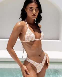 Layne Triangle Bikini Top