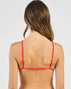 Lindsie Triangle Bikini Top