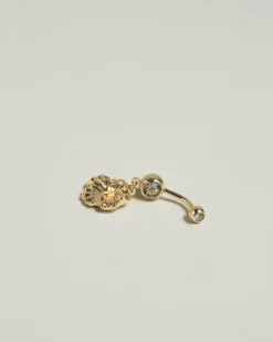 Litia Hibiscus Belly Ring