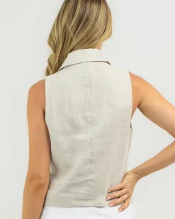 Lolet Linen Vest