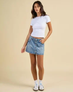 London Denim Skirt