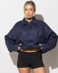 London Faux Suede Jacket