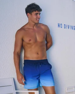 Luminous Elastic Waist Shorts