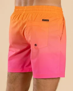 Luminous Elastic Waist Shorts