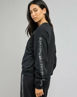 Lux Taping Relaxed Fit Sweatshirt