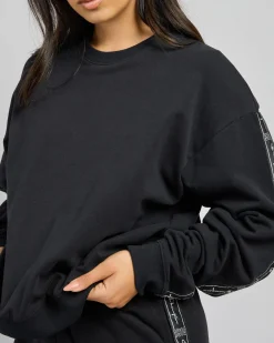 Lux Taping Relaxed Fit Sweatshirt
