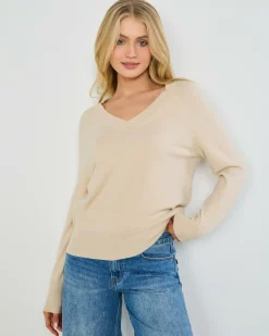 Lydia V Neck Knit Jumper