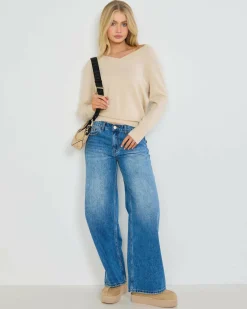 Lydia V Neck Knit Jumper