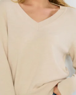 Lydia V Neck Knit Jumper