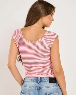 Macie Stripe Tee