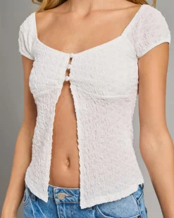 Mackena Split Front Top