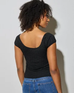 Mackena Split Front Top