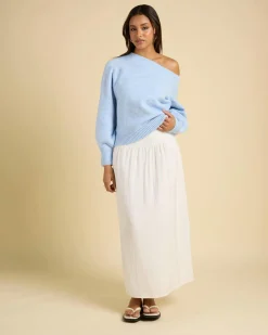 Magnolia Off Shoulder Knit Jumper