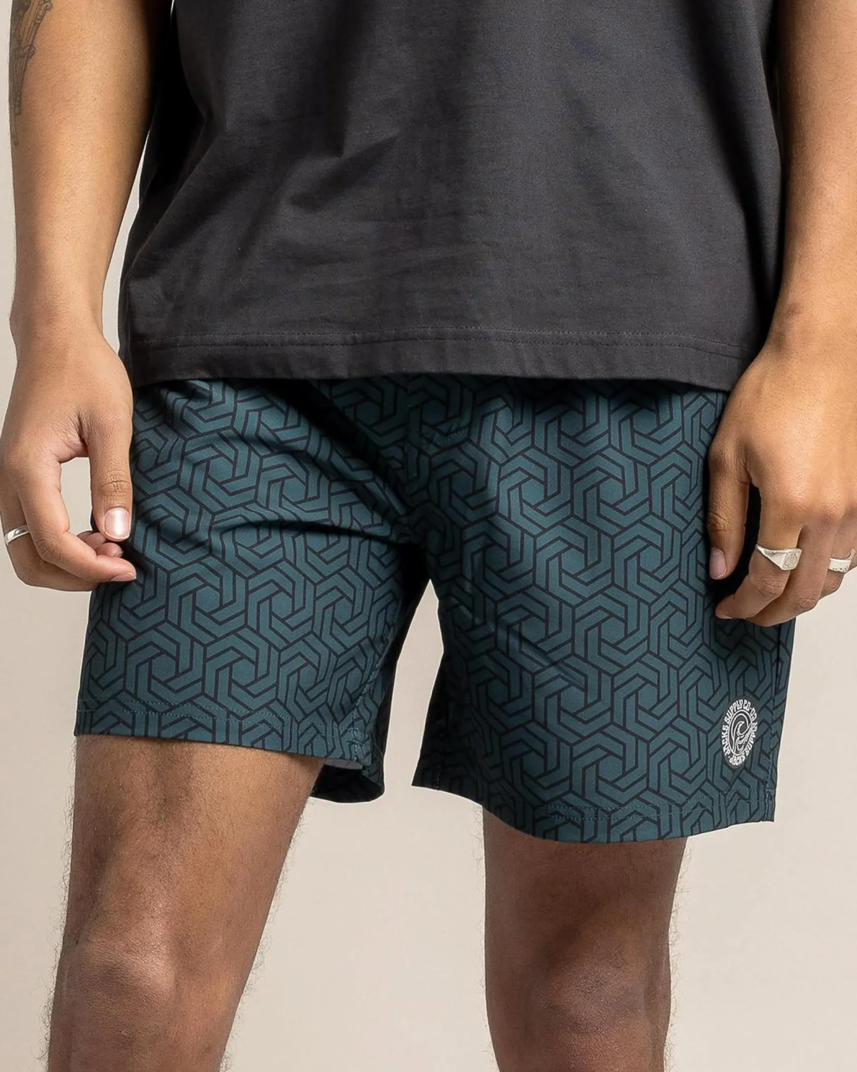 Matrix Elastic Waist Board Shorts