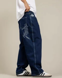Medina Rip Script Denim Jeans