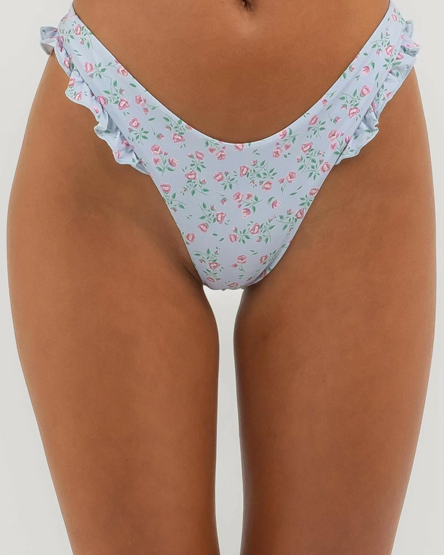 Melrose Frill High Cut Bikini Bottom