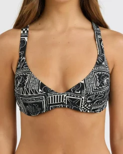 Mermaid Beach D-DD Crop Bikini Top