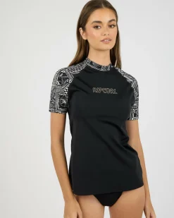 Mermaid Beach Short Sleeve UPF Rash Vest