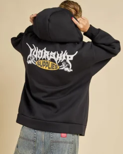 Messenger Zip Front Hoodie