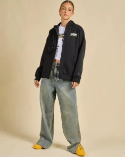 Messenger Zip Front Hoodie