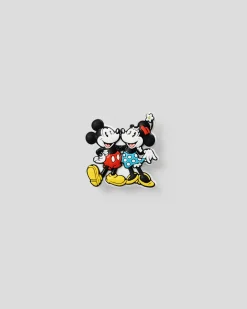 Mickey and Minnie Holding Jibbitz
