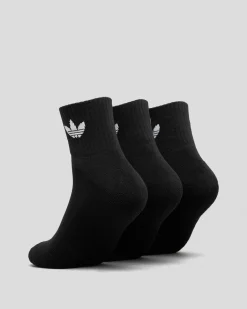 Mid Ankle Socks 3 Pack