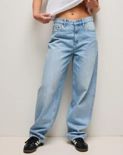 Mid Baggy Taper Jeans