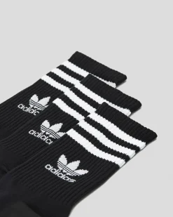 Mid Cut Crew Socks 3 Pack