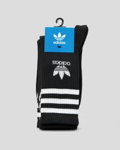 Mid Cut Crew Socks 3 Pack