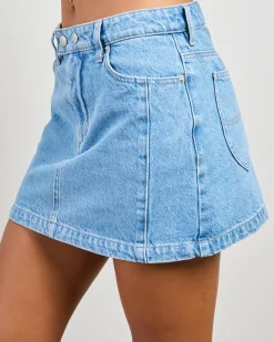 Mid Mini Moto Skirt